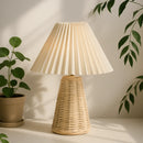 Lampe de Chevet en Rotin - Lampe de Chevet