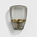 Lampe de Chevet en Verre Transparent fumée - Lampe de Chevet