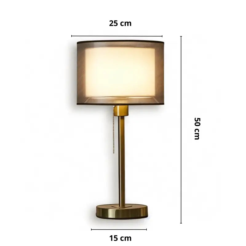 Lampe de Chevet Moderne Abat-Jour Blanc - Lampe de Chevet