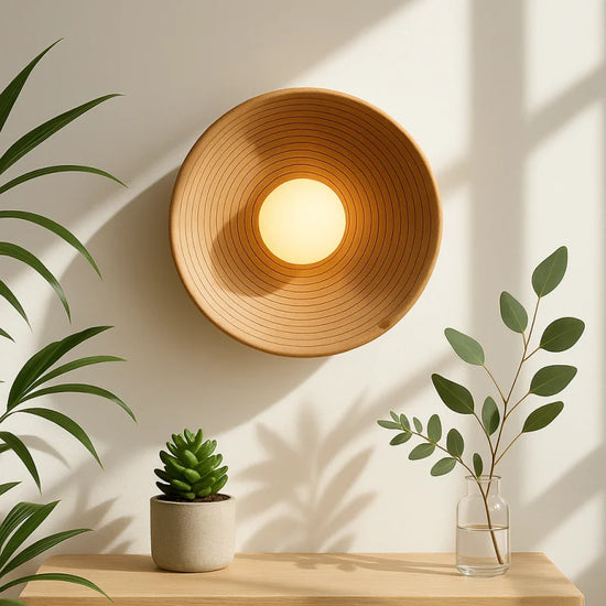 Lampe de Chevet Moderne Bois