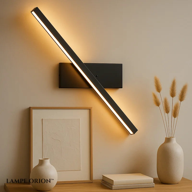 Lampe de Chevet Murale Design Noire - Lampe de Chevet