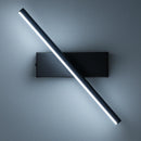 Lampe de Chevet Murale Design Noire - Blanc froid (5500-7000K) / 30 cm - Lampe de Chevet