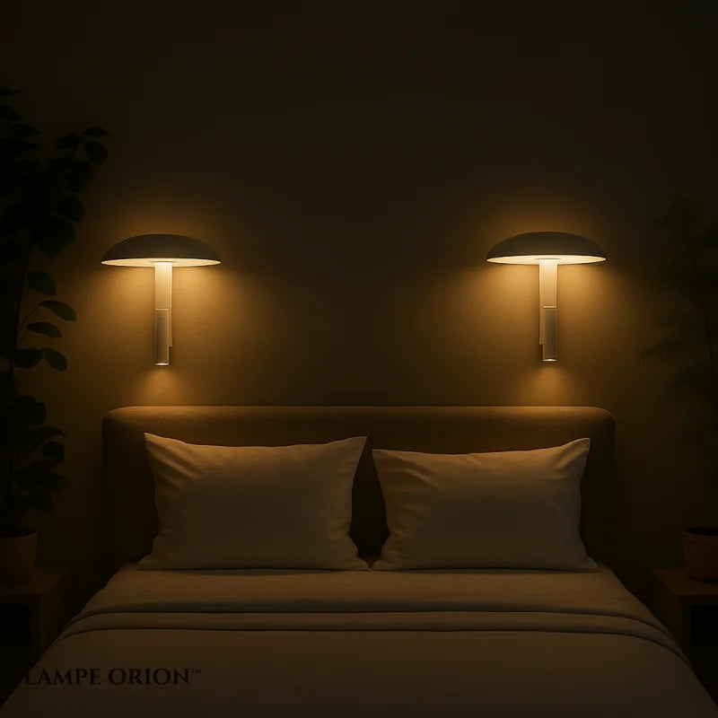 Lampe de Chevet Murale Moderne Blanche - Lampe de Chevet
