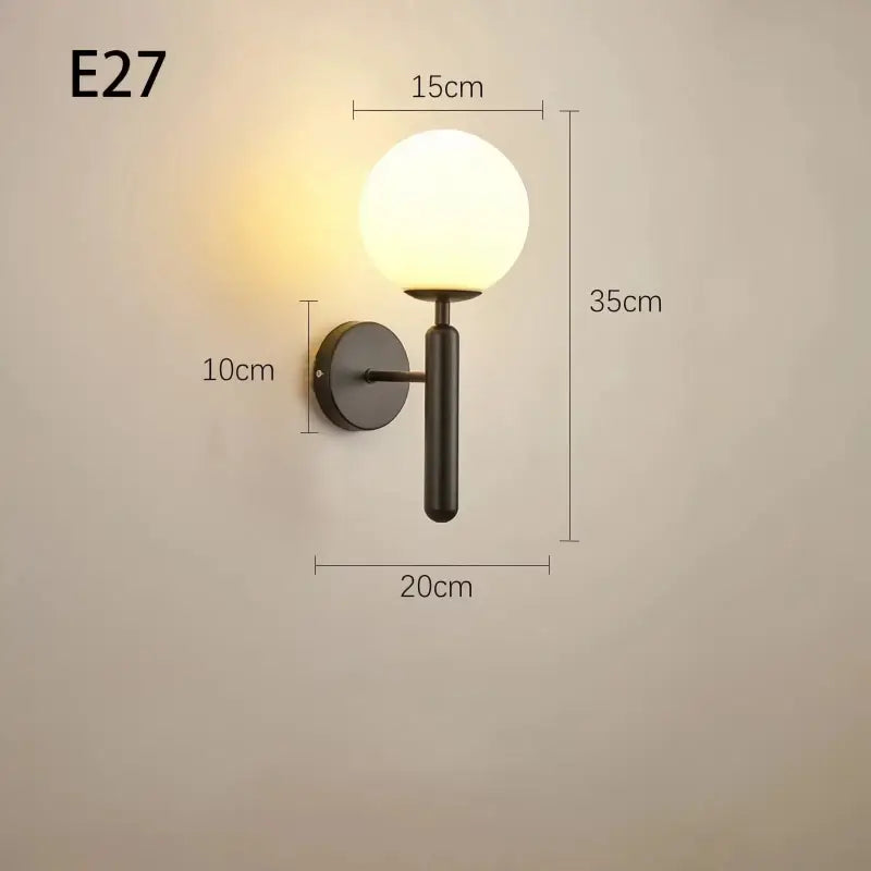 Lampe de Chevet Murale pour Chambre Noire - Lampe de Chevet