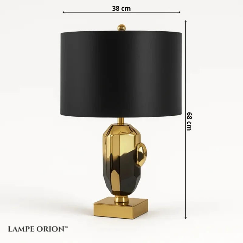Art colored glass table Light Fashionable glazed lamp Living Room Bedroom Hotel beside fabric lamp LED study room Desk
