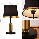 Lampe de Chevet Noir Moderne - Lampe de Chevet