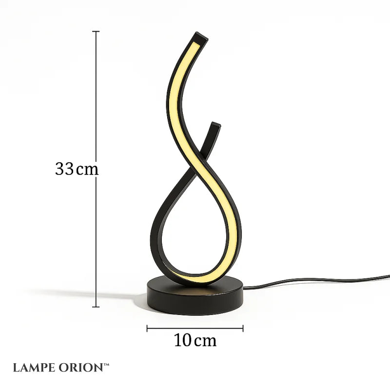 Lampe de Chevet Noire Design - Lampe de Chevet