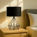 Lampe de Chevet Noire Design - Lampe de Chevet
