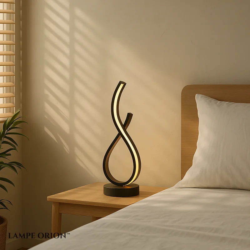 Lampe de Chevet Noire Design - Lampe de Chevet