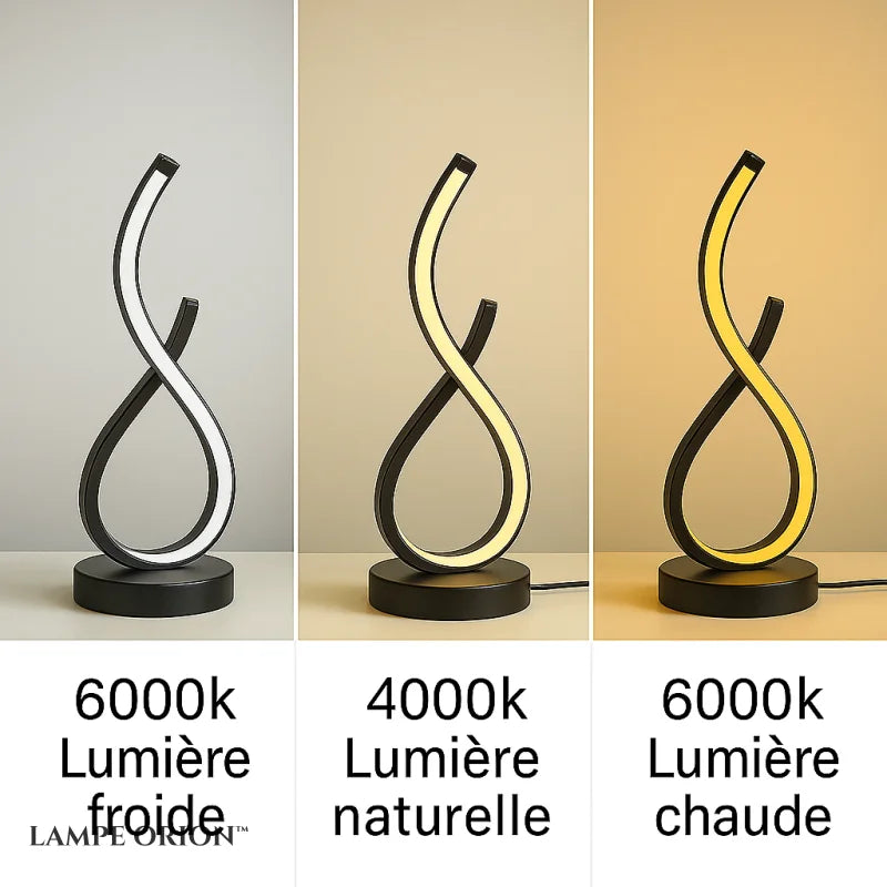 Lampe de Chevet Noire Design - Lampe de Chevet