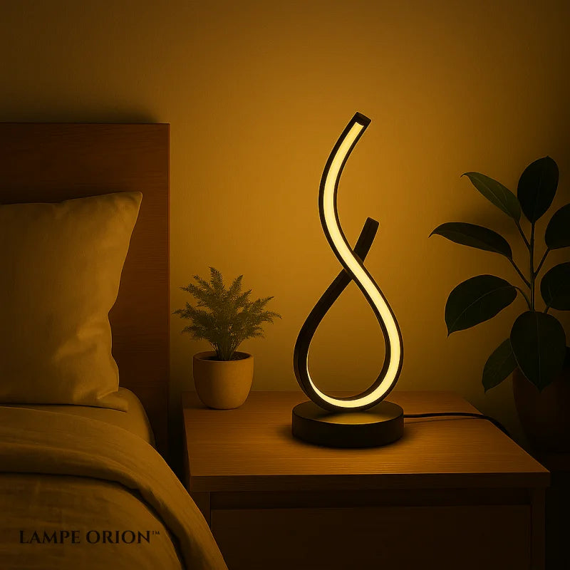Lampe de Chevet Noire Design - Lampe de Chevet