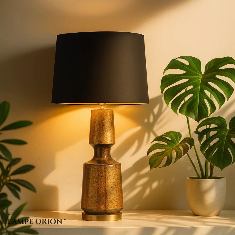 Lampe de Chevet Or et Noir
