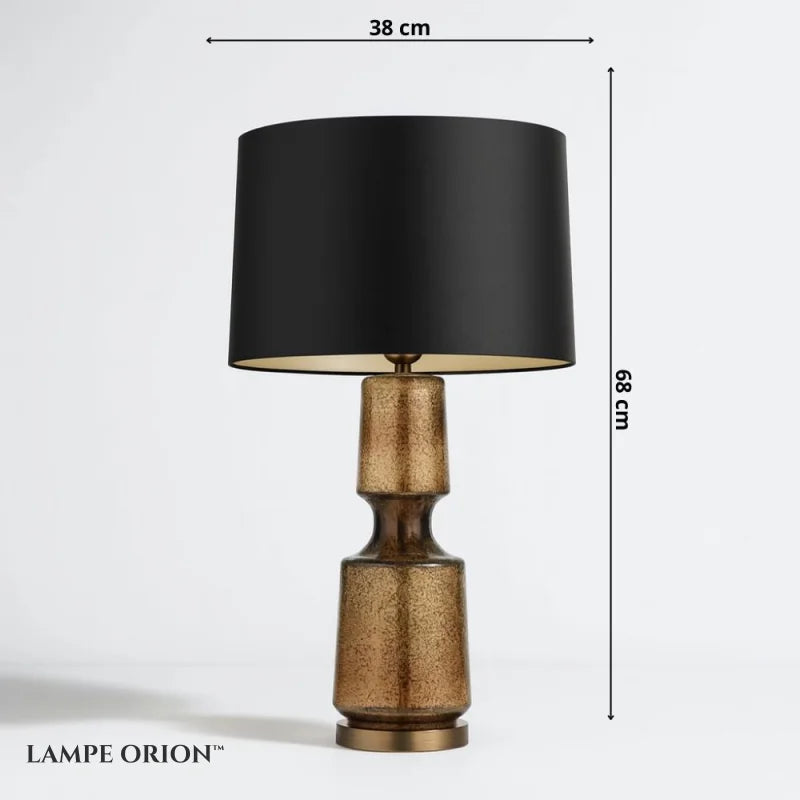 Lampe de Chevet Or et Noir