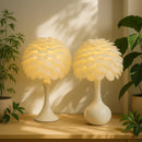 Lampe de Chevet Plume Blanche - Lampe de Chevet
