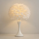Lampe de Chevet Plume Blanche - Lampe de Chevet