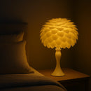 Lampe de Chevet Plume Blanche - Lampe de Chevet