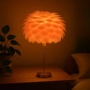 Lampe de Chevet Plume Rose - Lampe de Chevet
