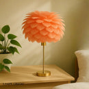 Lampe de Chevet Plume Rose - Lampe de Chevet