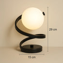 Lampe de Chevet pour Chambre à Coucher Design Noire - Lampe de Chevet