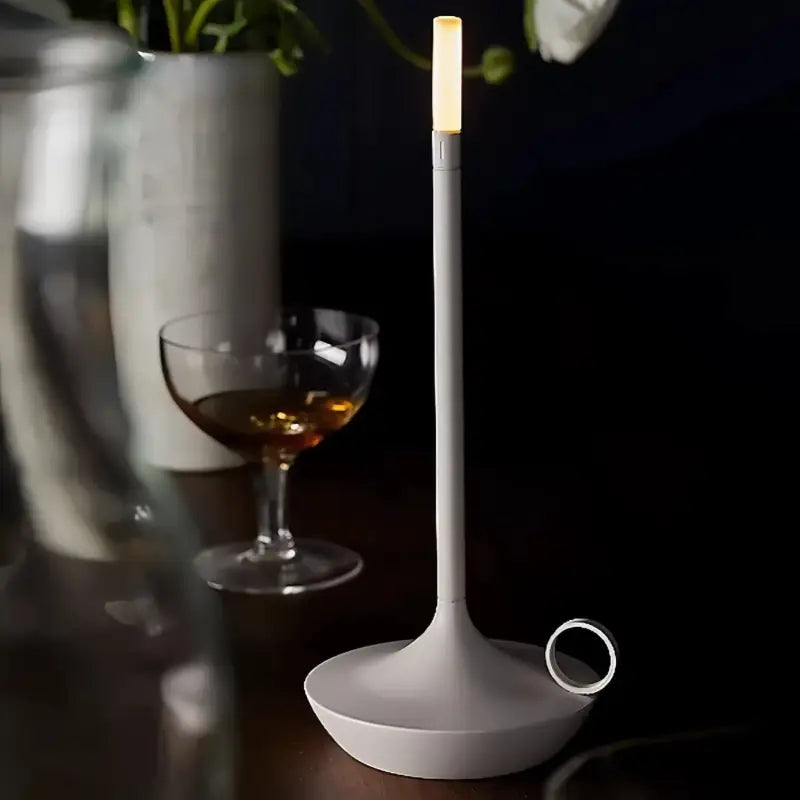 Lampe de Chevet Sans Fil Design Blanche - Lampe de Chevet