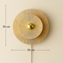 Lampe de Chevet Suspendu Rotin - Lampe de Chevet