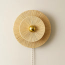 Lampe de Chevet Suspendu Rotin - Lampe de Chevet