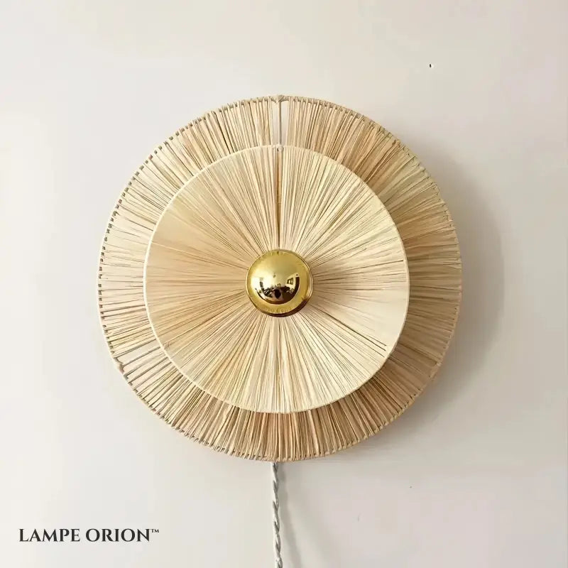 Lampe de Chevet Suspendu Rotin - Lampe de Chevet