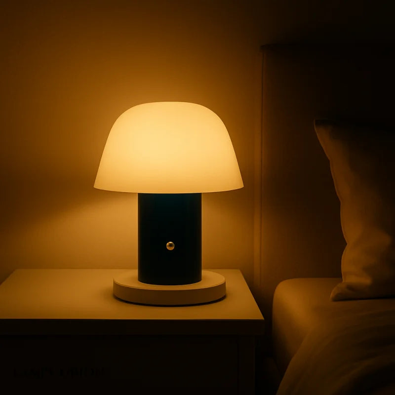Lampe de Chevet Tactile Bleu - Lampe de Chevet