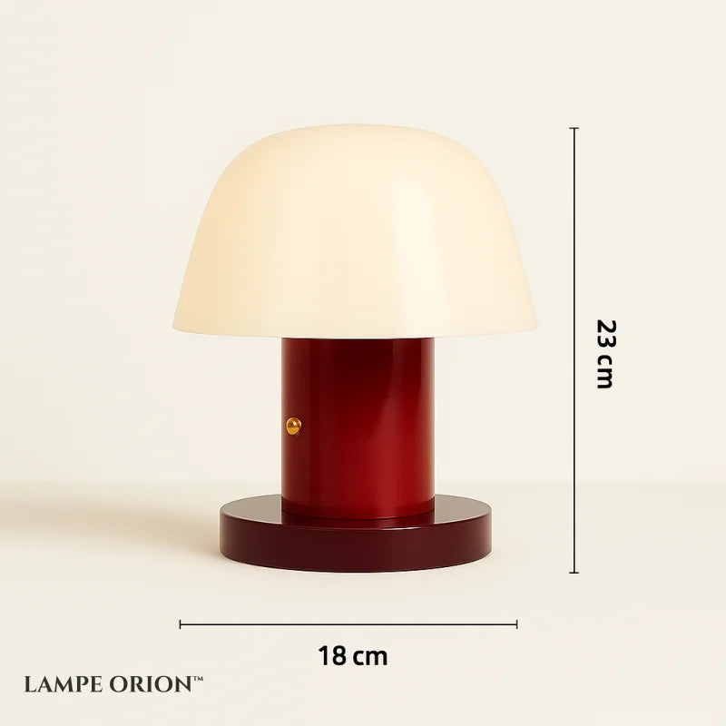 Lampe de Chevet Tactile Rouge - Lampe de Chevet