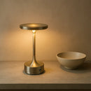 Lampe de Chevet Tactile Sans Fil Rechargeable Argent - Lampe de Chevet