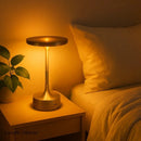 Lampe de Chevet Tactile Sans Fil Rechargeable Argent - Lampe de Chevet