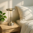 Lampe de Chevet Tactile Sans Fil Rechargeable Argent - Lampe de Chevet