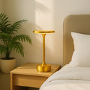 Lampe de Chevet Tactile Sans Fil Rechargeable Dorée - Lampe de Chevet