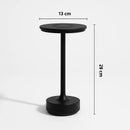 Lampe de Chevet Tactile sans fil Rechargeable Noire - Lampe de Chevet