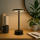 Lampe de Chevet Tactile sans fil Rechargeable Noire - Lampe de Chevet