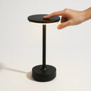 Lampe de Chevet Tactile sans fil Rechargeable Noire - Lampe de Chevet