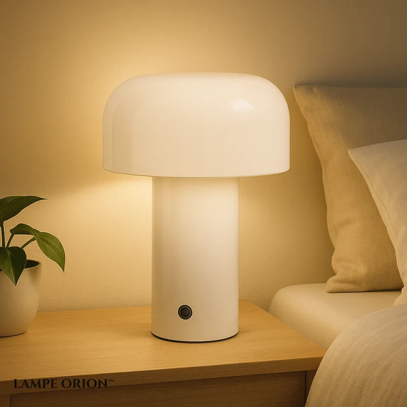 Lampe de Chevet Touch Tactile Blanche - Lampe de Chevet