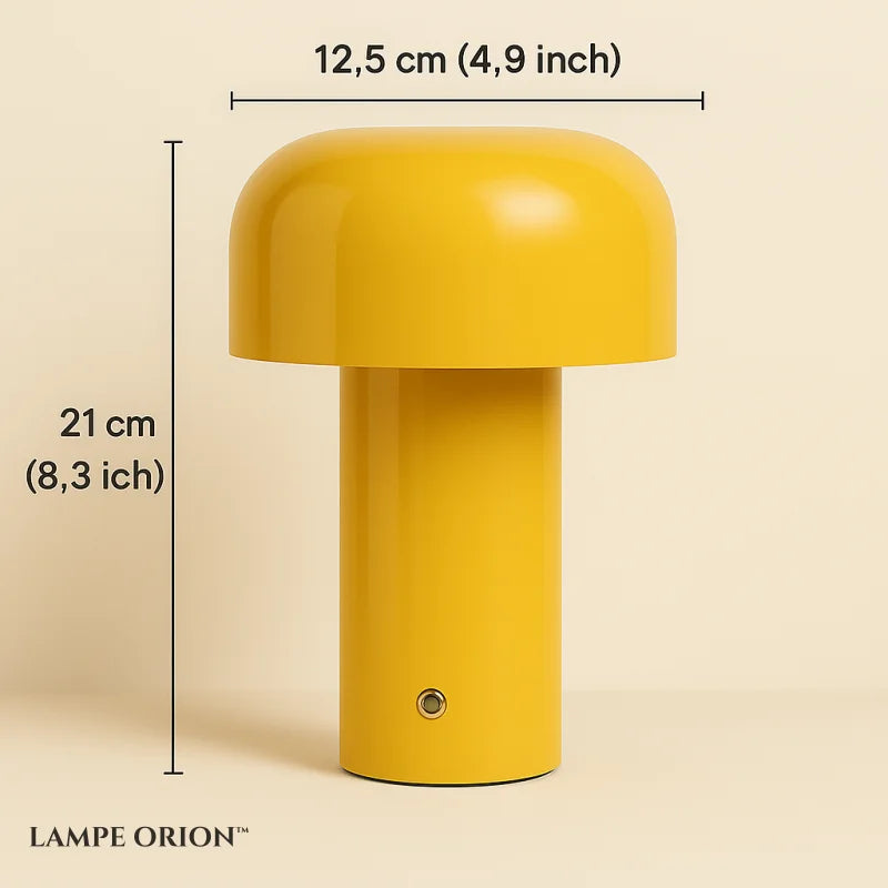Lampe de Chevet Touch Tactile Jaune - Lampe de Chevet