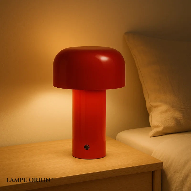 Lampe de Chevet Touch Tactile Rouge - Lampe de Chevet