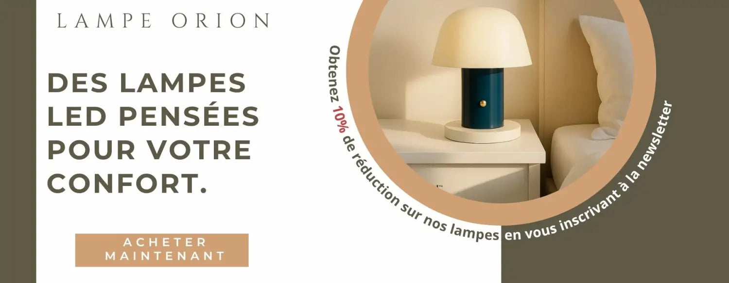 lampe de chevet led