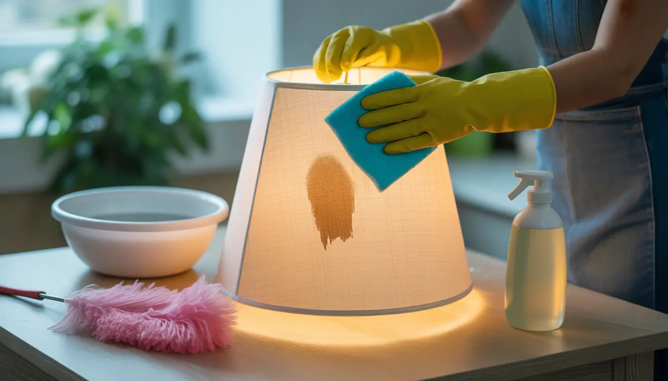 Entretien durable abat jour