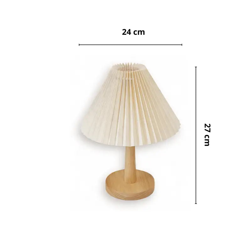 Petite Lampe de Chevet Bois - Lampe de Chevet