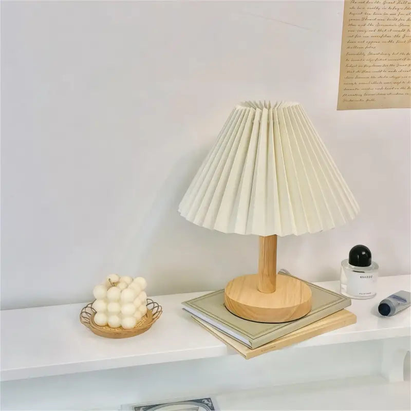 Petite Lampe de Chevet Bois - Lampe de Chevet