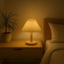 Petite Lampe de Chevet Bois - Lampe de Chevet