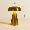 Petite Lampe de Chevet sans fil Dorée - Lampe de Chevet